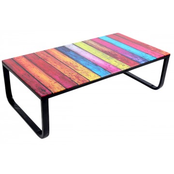 RAINBOW table basse multicolore