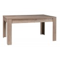 OLIVIA Table rectangulaire pieds dorés 150cm