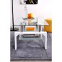 CT37 table basse blanche