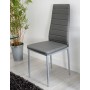 TILIA Chaise PVC Gris