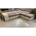 Rapido "165" Banquette GRIS Convertible matelas H18cm