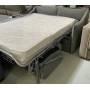 Rapido "165" Banquette TAUPE Convertible matelas H18cm