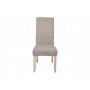 SAGUA Chaise tissus beige chiné