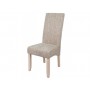 SAGUA Chaise tissus beige chiné