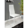 TILIA Chaise PVC Blanc