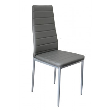 TILIA Chaise PVC Gris