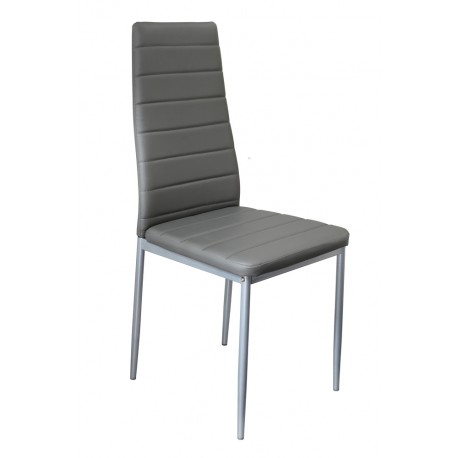 TILIA Chaise PVC Gris